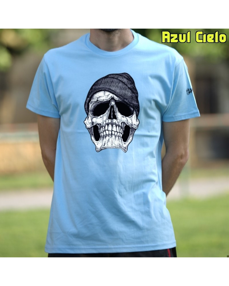 Camiseta Hombre Manga Corta - Skull Cap