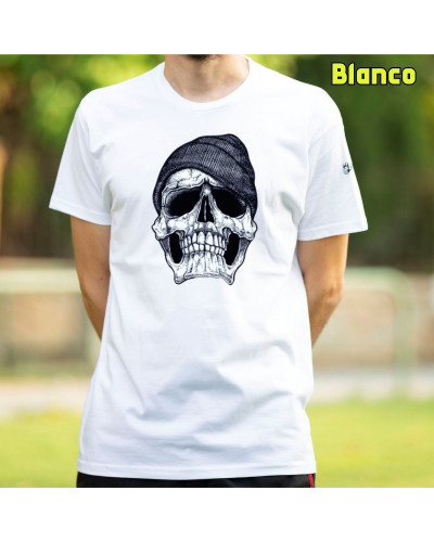 Camiseta Hombre Manga Corta - SKULL CAP