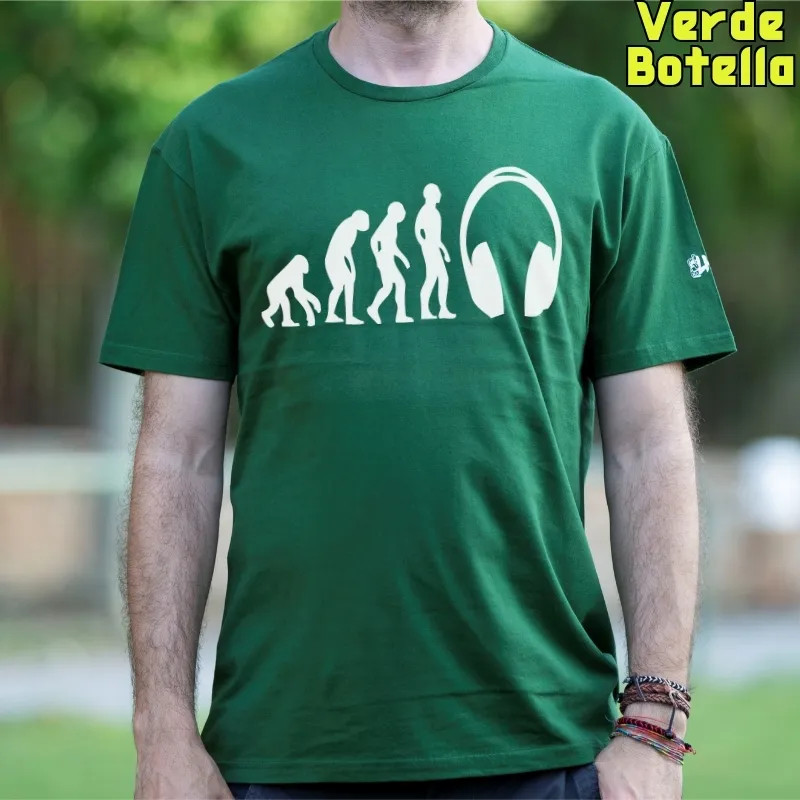 Camiseta Hombre Manga Corta - Evolution Dj