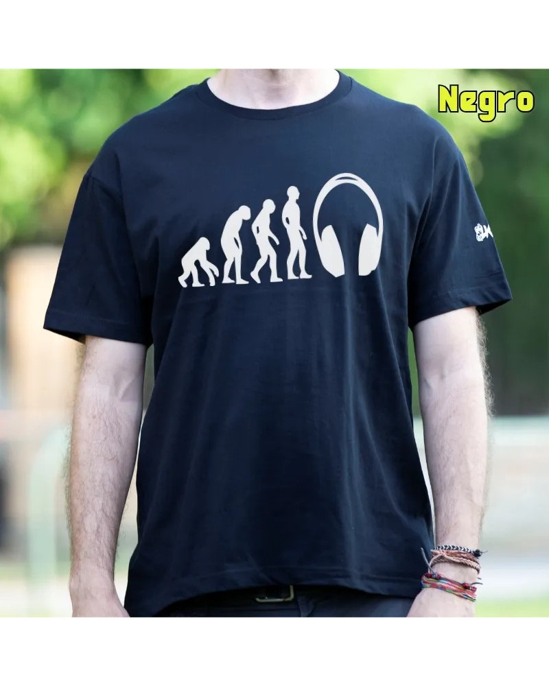 Camiseta Hombre Manga Corta - Evolution Dj