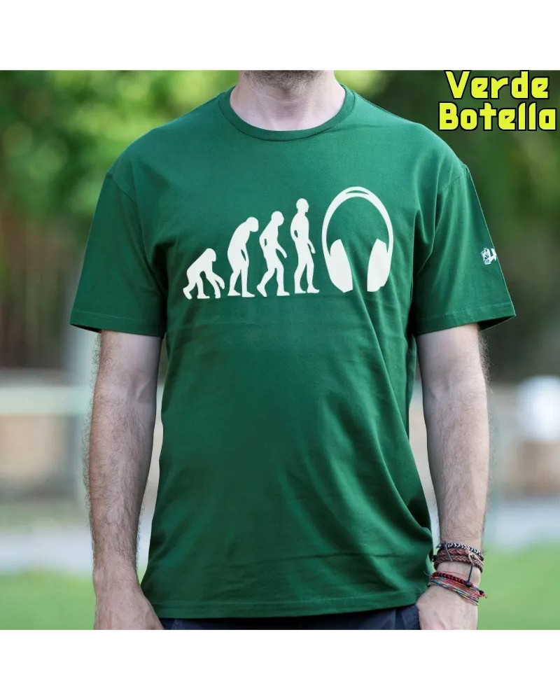 Camiseta Hombre Manga Corta - Evolution Dj