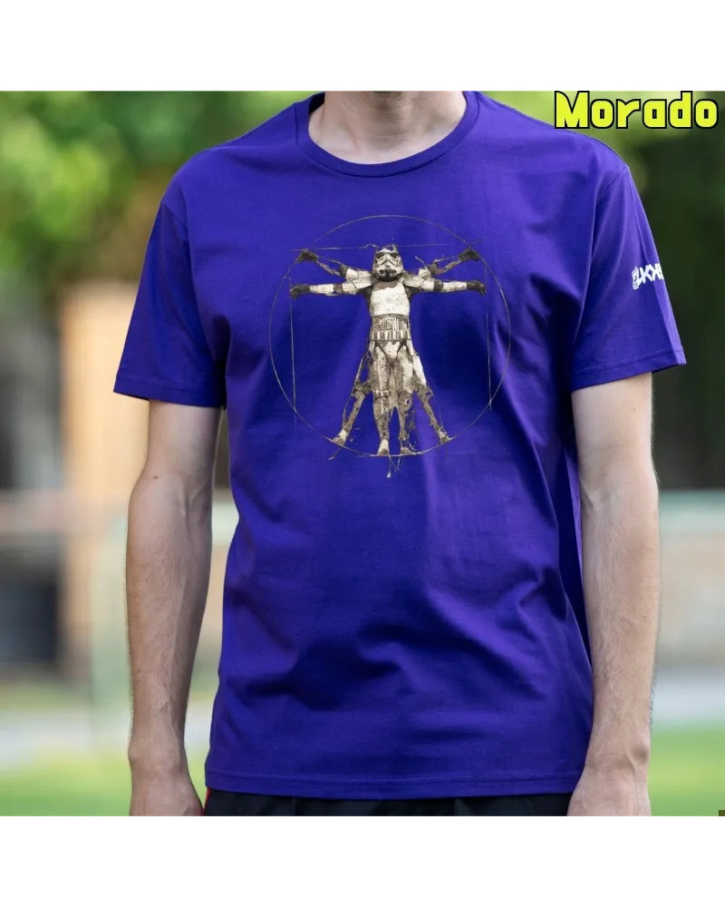 Camiseta Hombre Manga Corta - Trooper Da Vinci