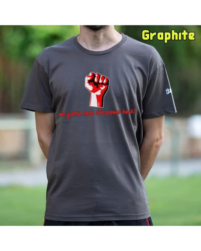 Camiseta Hombre Manga Corta - TAKE THE POWER BACK