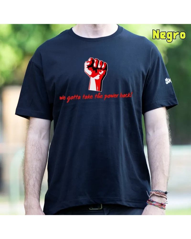 Camiseta Hombre Manga Corta - Take The Power Back