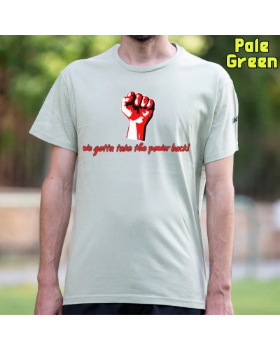 Camiseta Hombre Manga Corta - TAKE THE POWER BACK