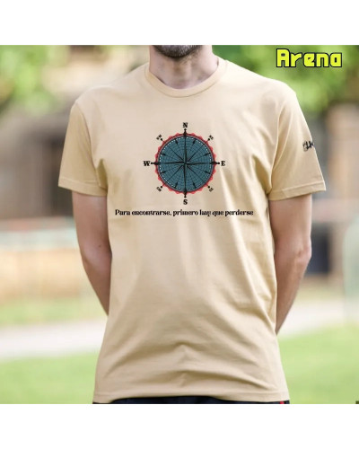 Camiseta Hombre Manga Corta - NORTE SUR