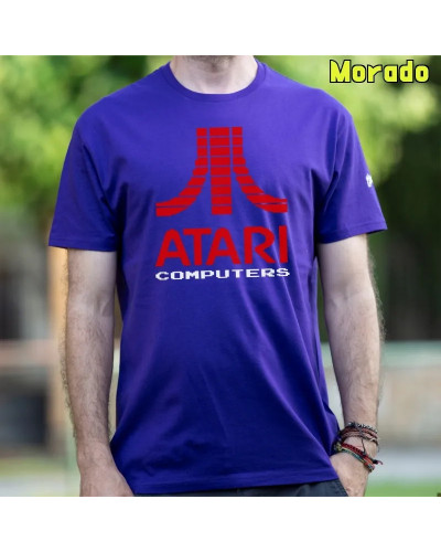 Camiseta Hombre Manga Corta - ATARI COMPUTERS