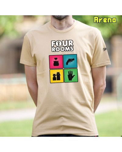 Camiseta Hombre Manga Corta - 4 ROOMS