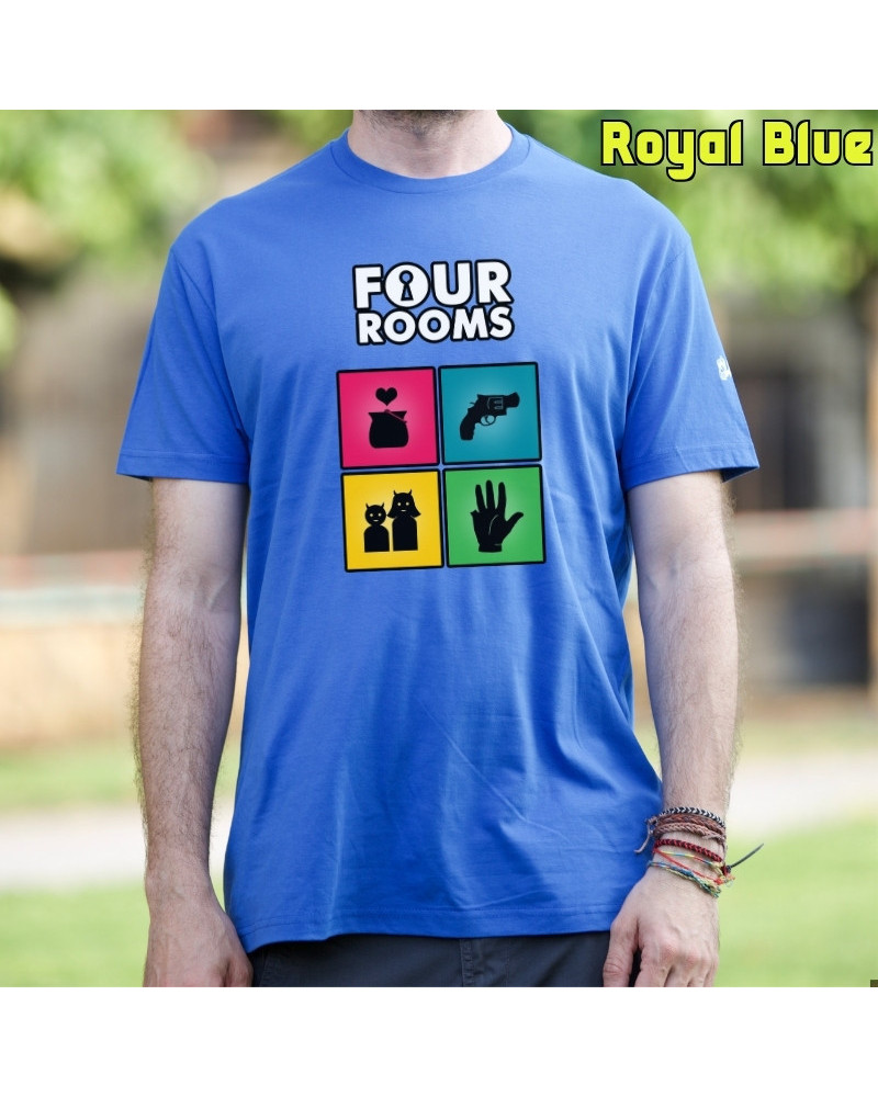 Camiseta Hombre Manga Corta - 4 Rooms