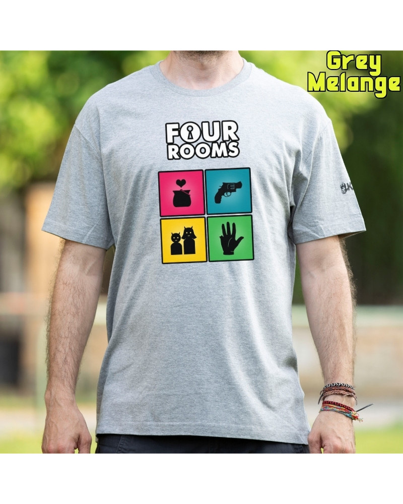 Camiseta Hombre Manga Corta - 4 Rooms