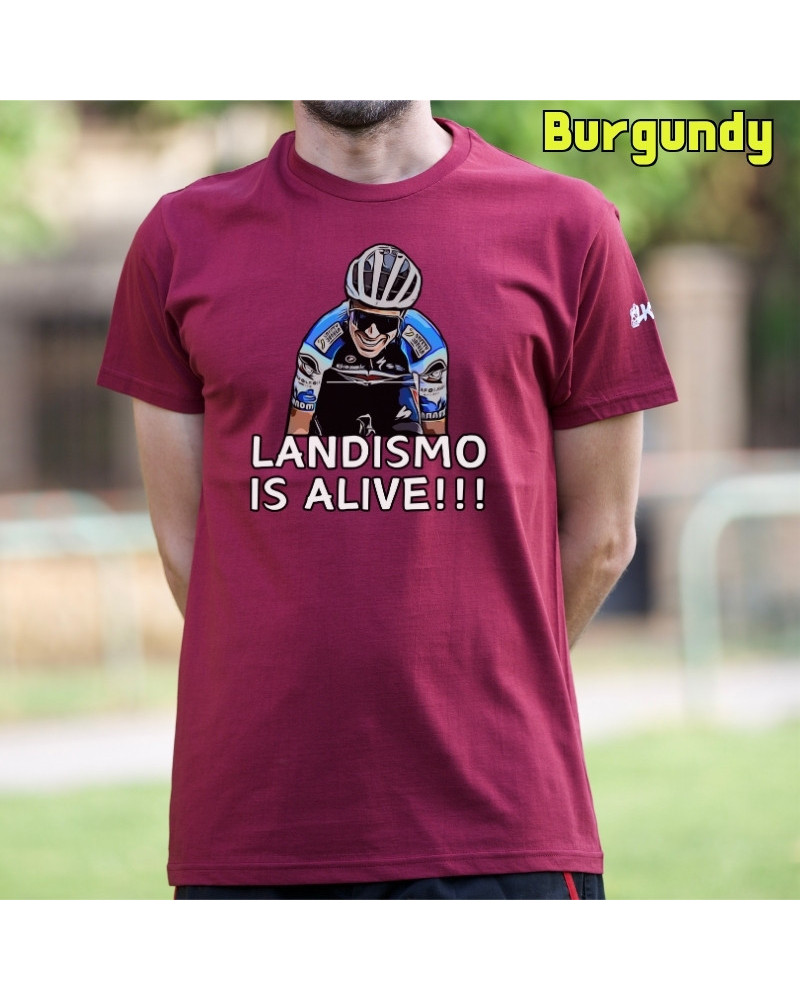 Camiseta Hombre Manga Corta - LANDISMO IS ALIVE