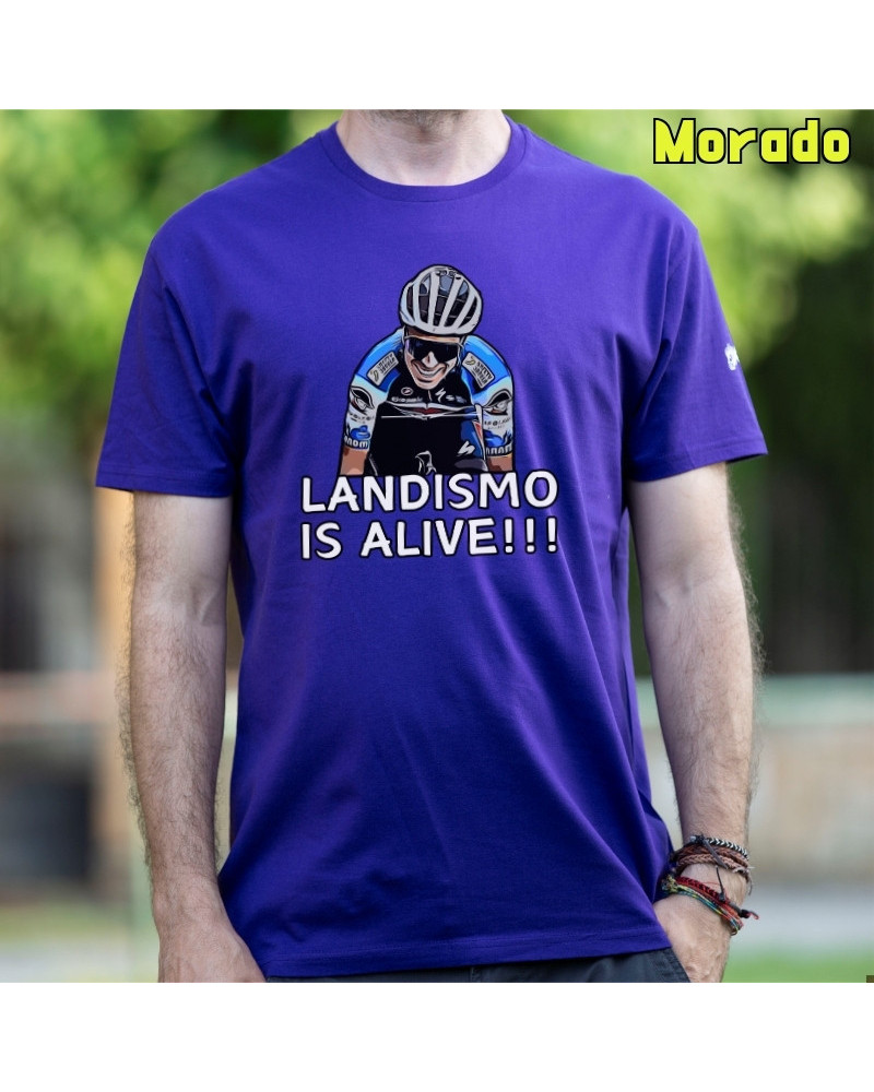Camiseta Hombre Manga Corta - Landismo Is Alive