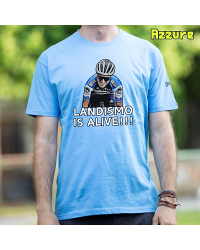 Camiseta Hombre Manga Corta - LANDISMO IS ALIVE