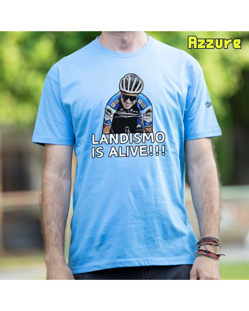 Camiseta Hombre Manga Corta - Landismo Is Alive