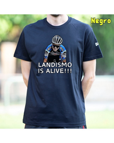 Camiseta Hombre Manga Corta - LANDISMO IS ALIVE