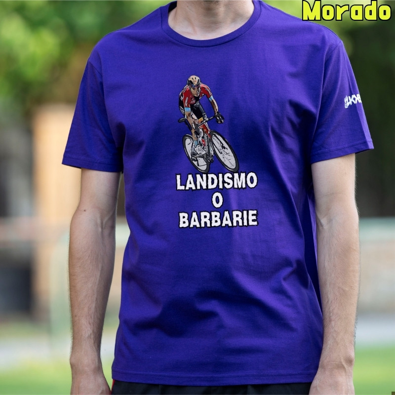Landismo O Barbarie - Camiseta Hombre Manga Corta