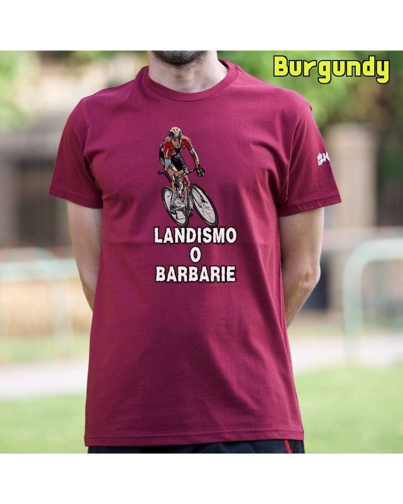 Camiseta Hombre Manga Corta - Landismo O Barbaroe