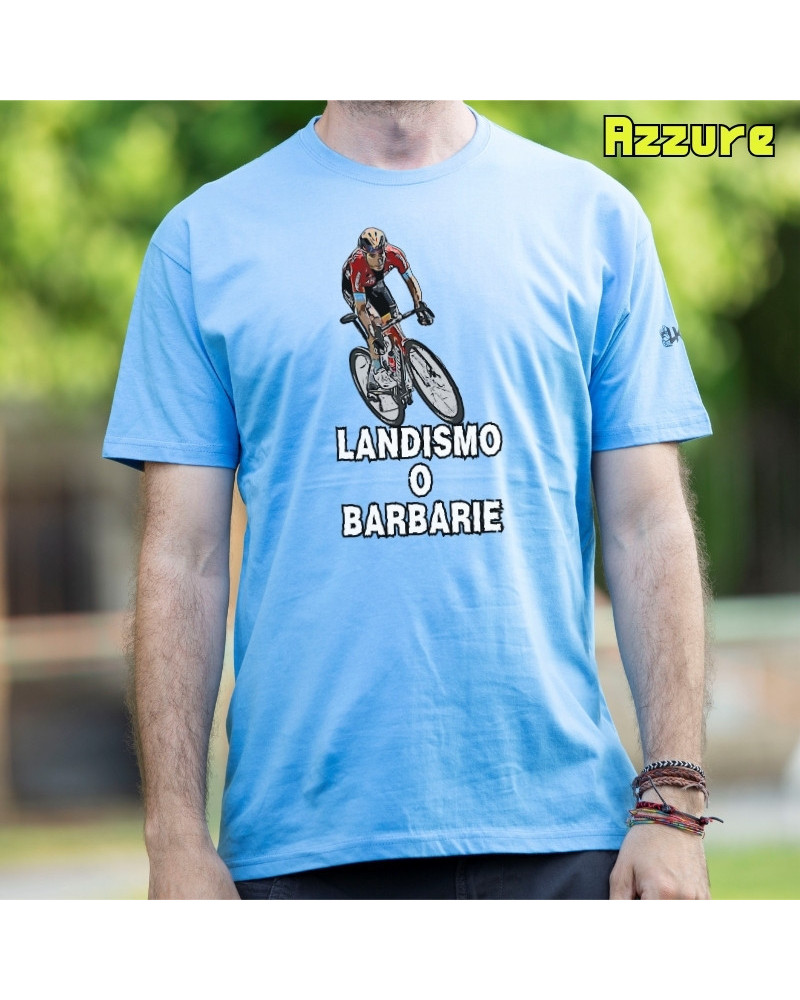 Camiseta Hombre Manga Corta - Landismo O Barbaroe