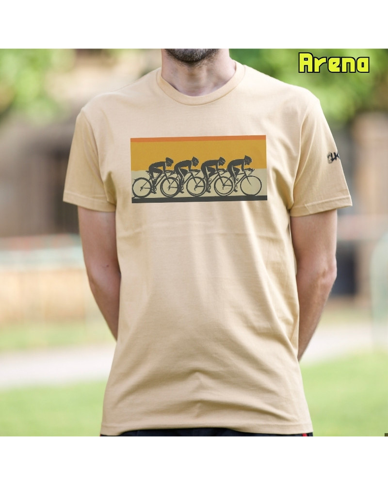 Camiseta Hombre Manga Corta - Peloton Ciclista