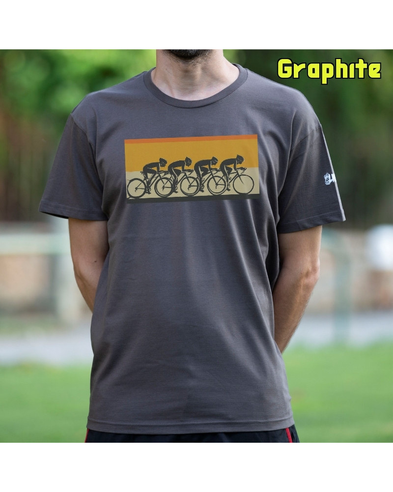 Camiseta Hombre Manga Corta - Peloton Ciclista