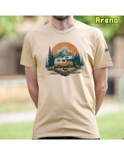 Camiseta Hombre Manga Corta - OLD CAMPER