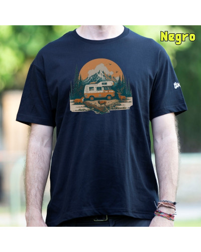 Camiseta Hombre Manga Corta - OLD CAMPER