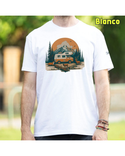 Camiseta Hombre Manga Corta - OLD CAMPER