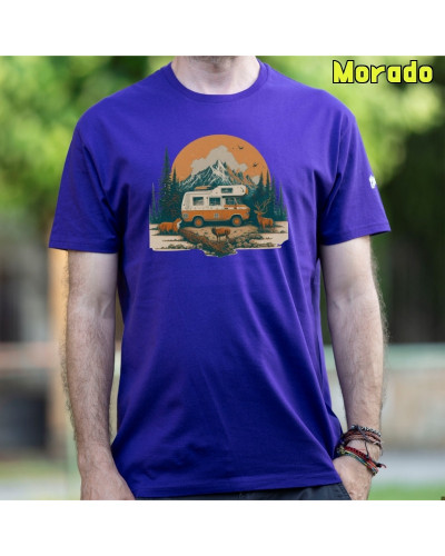 Camiseta Hombre Manga Corta - OLD CAMPER
