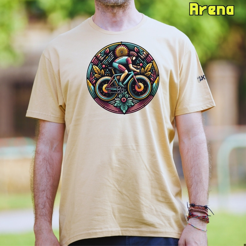Camiseta Hombre Manga Corta - Happy Cycling