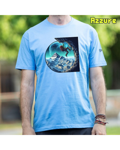 Camiseta Hombre Manga Corta - SALTANDO AL VACíO