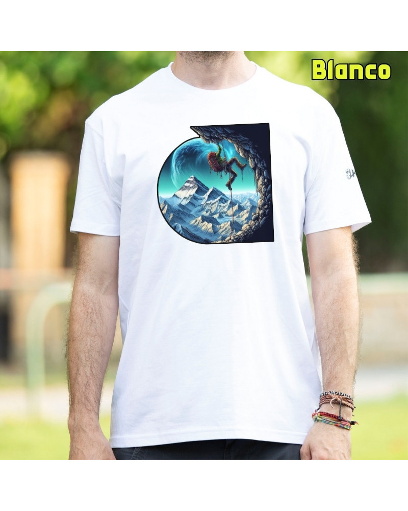 Camiseta Hombre Manga Corta - Saltando Al Vacio