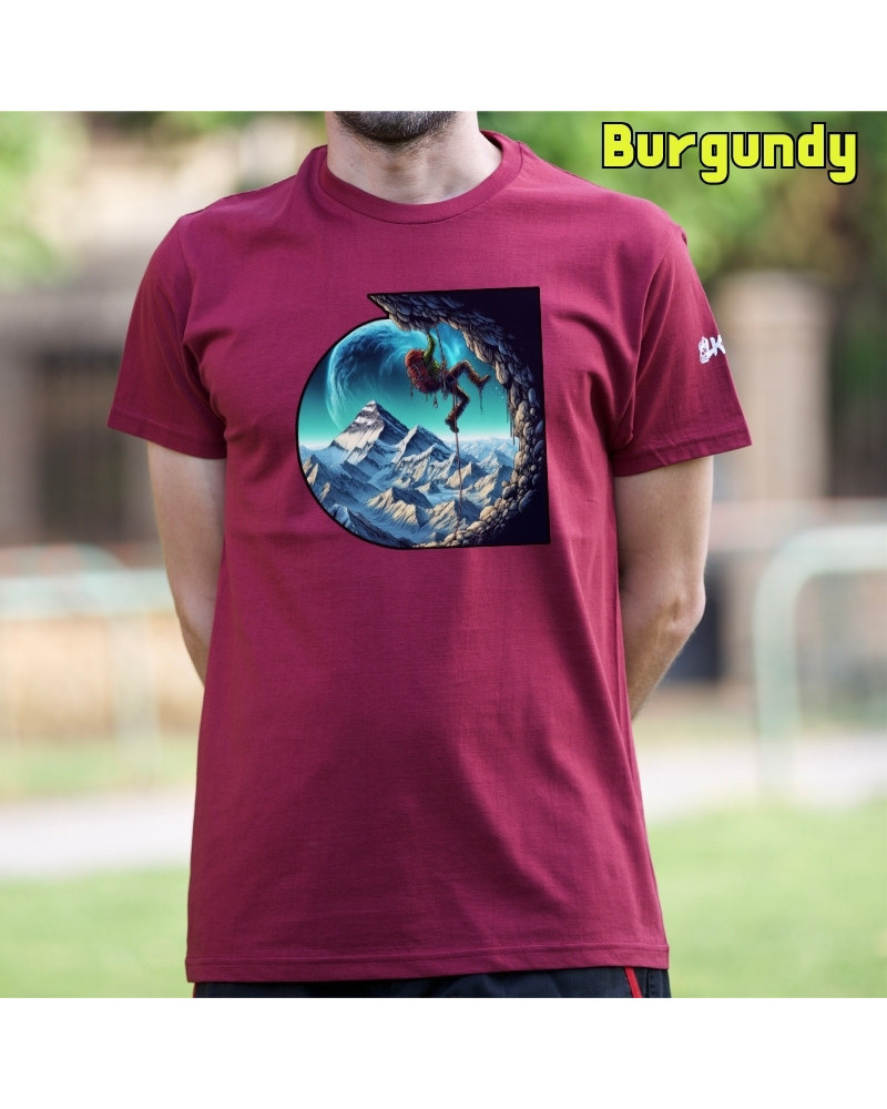 Camiseta Hombre Manga Corta - Saltando Al Vacio