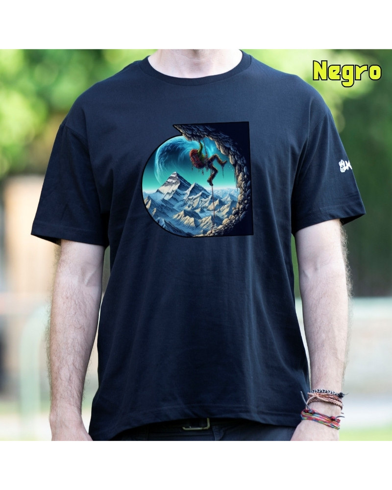 Camiseta Hombre Manga Corta - Saltando Al Vacio