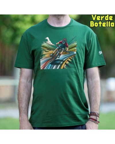 Camiseta Hombre Manga Corta - Descenso