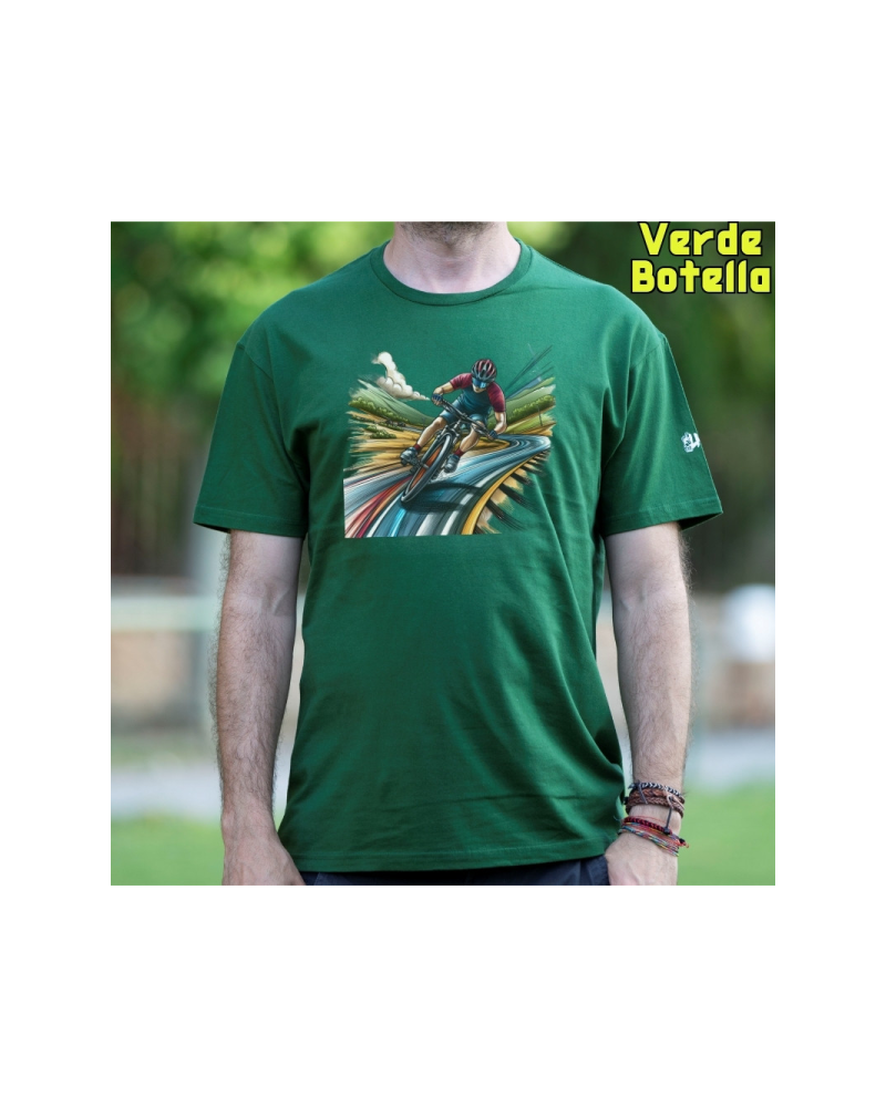 Camiseta Hombre Manga Corta - Descenso