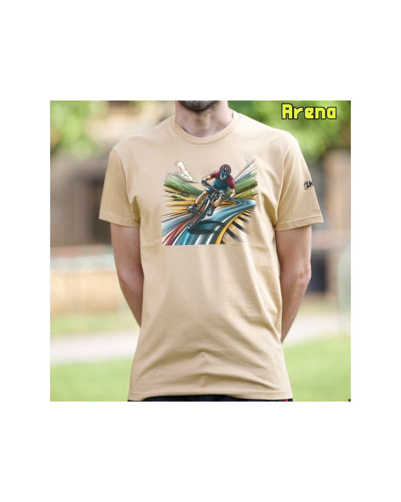 Camiseta Hombre Manga Corta - Descenso