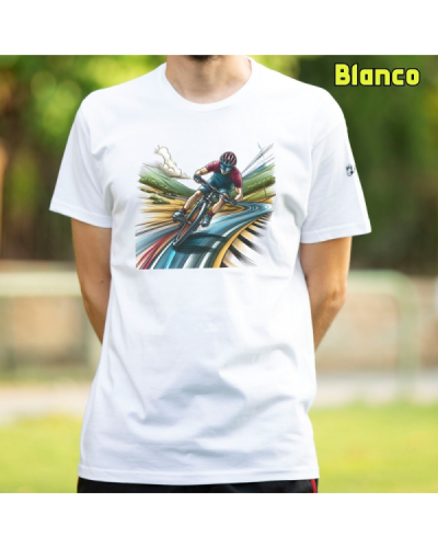 Camiseta Hombre Manga Corta - Descenso