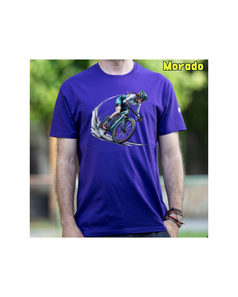 Camiseta Hombre Manga Corta - Cyclist Women