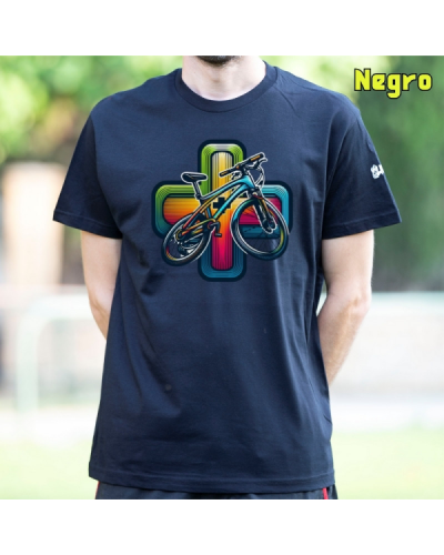 Camiseta Hombre Manga Corta - Cycling Game