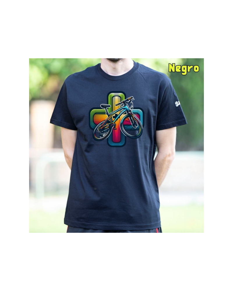 Camiseta Hombre Manga Corta - Cycling Game