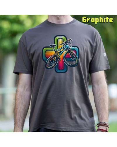 Camiseta Hombre Manga Corta - Cycling Game