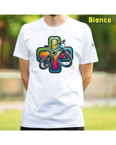 Camiseta Hombre Manga Corta - Cycling Game