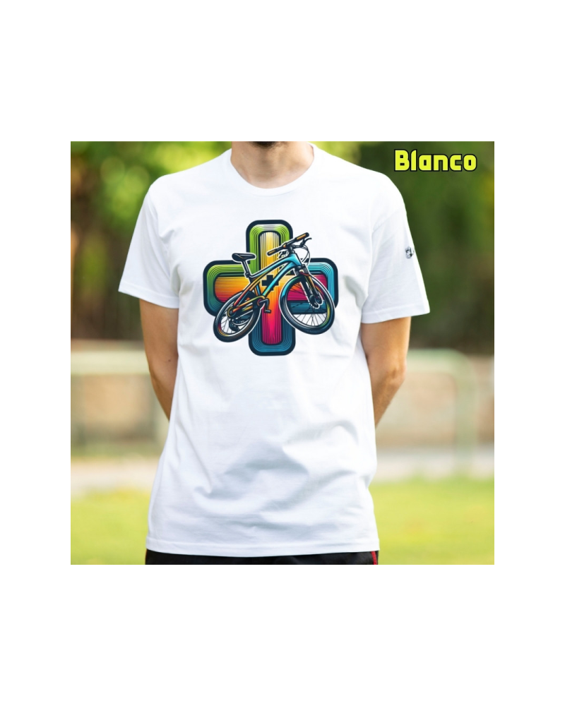 Camiseta Hombre Manga Corta - Cycling Game