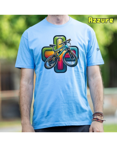 Camiseta Hombre Manga Corta - Cycling Game