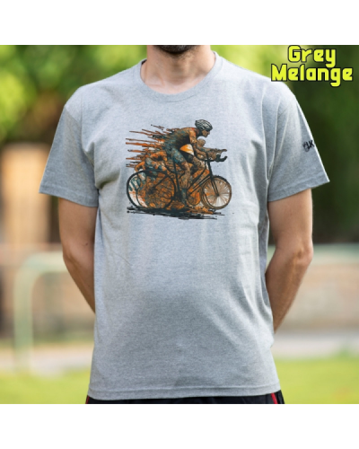 Camiseta Hombre Manga Corta - Cycling Collage