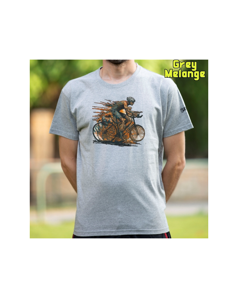 Camiseta Hombre Manga Corta - Cycling Collage