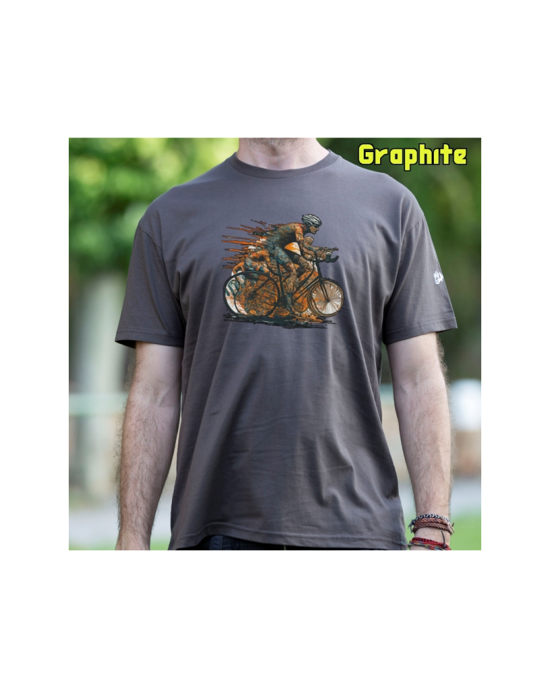 Camiseta Hombre Manga Corta - Cycling Collage