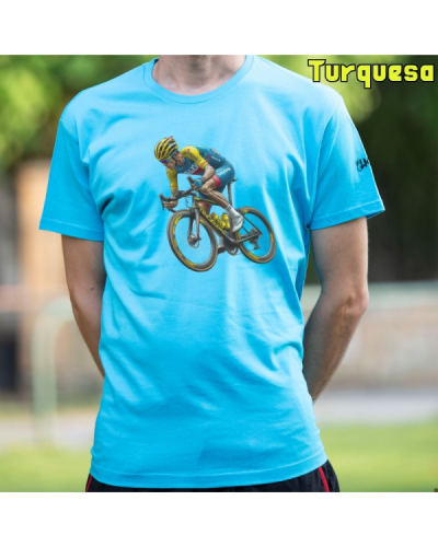 Ciclista Anonimo - Camiseta Hombre Manga Corta