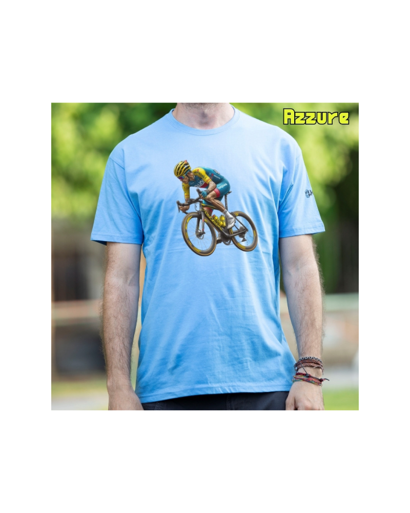 Camiseta Hombre Manga Corta - Ciclista AnÃ³nimo