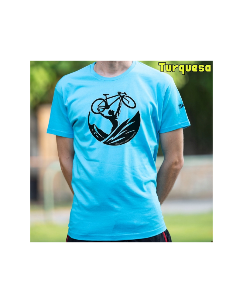Camiseta Hombre Manga Corta - Llegar Es Una Victoria